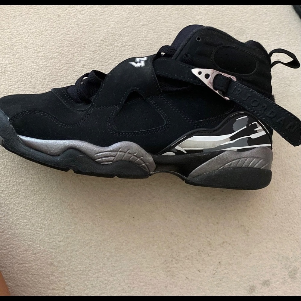 Chrome Jordan 8s